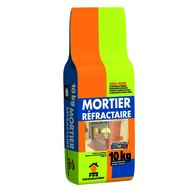 MORTIER REFRACTAIRE 10 KG PRB PC